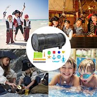 Coffre au trésor pirate, jouet de plongée sous-marine, jeu de recherche sous-marine pour enfants, entraînement à la natation, cadeau d'été pour la plage