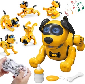 Robot chien intelligent électronique grandeur nature Ept, jouet RC pour enfants, robot chien AI, jouet interactif pour enfants, robot chien qui marche, fait des cascades, chante et danse, en vente - Product Image 2