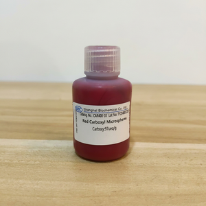 Microesferas de poliestireno rojas, verdes y azules con grupo carboxílico, dispersión fina para pruebas de detección - Product Image 1