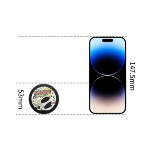 Badge interactif IA personnalisable avec affichage animé et éclatant, solution d'identification numérique moderne pour le réseautage et les salons professionnels - Product Image 5
