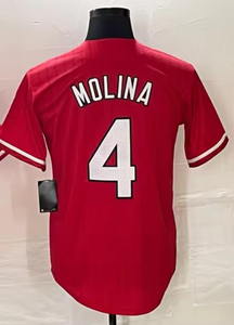 Maglie da Baseball di Alta Qualità per Uomo St. Louis 28 Nolan Arenado 1 Ozzie Smith 4 Yadier Molina, Cucite e Traspiranti - Product Image 6