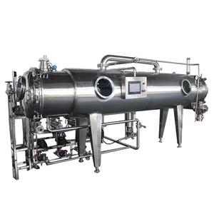 Stainless Steel Vacuum Belt Dryer for Efficient Food and Biomass Dehydration