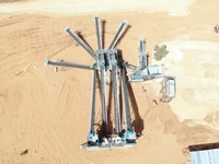 Línea de Producción de Trituradora de Piedra Fija de Alta Calidad Constmach 200-300tph, Motor AC, Control PLC, Trituradora de Mandíbulas C110, Motor con Rodamientos