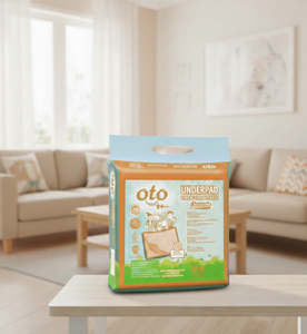 Protector de Cama Desechable Oto Underpad 60x60, Ofrece Comodidad Higiénica, Superficie Suave, Núcleo de Absorción Rápida y Protección Antiderrames Diaria - Product Image 1