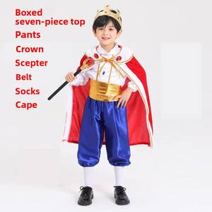Costume de <span class=keywords><strong>prince</strong></span> pour enfants pour Halloween garçons Cosplay robe Costume mascarade <span class=keywords><strong>neige</strong></span> <span class=keywords><strong>blanche</strong></span> princesse Performance pour fête TV - Product Image 3
