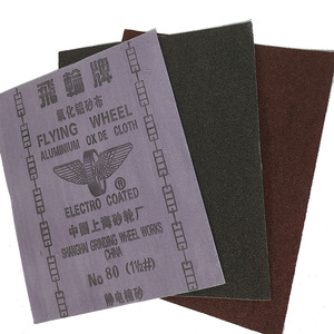 Papel de Lija Abrasivo Impermeable de Óxido de Aluminio Negro, Rueda de Lijar - Product Image 1