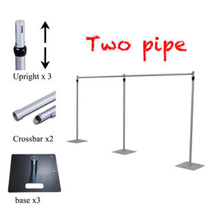 ZJ210601-5 بالجملة متينة المحمولة جدار خلفية الزهور حامل العرض خلفية توسيع أنبوب والستائر حامل للزفاف - Product Image 5