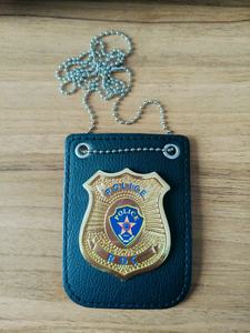 ชุดของเล่นแกล้งเล่นตราตำรวจพร้อมโซ่และคลิปหนีบเข็มขัดสำหรับเกมแต่งตัวสำหรับเด็กการแสดงบทบาทนักสืบ - Product Image 3