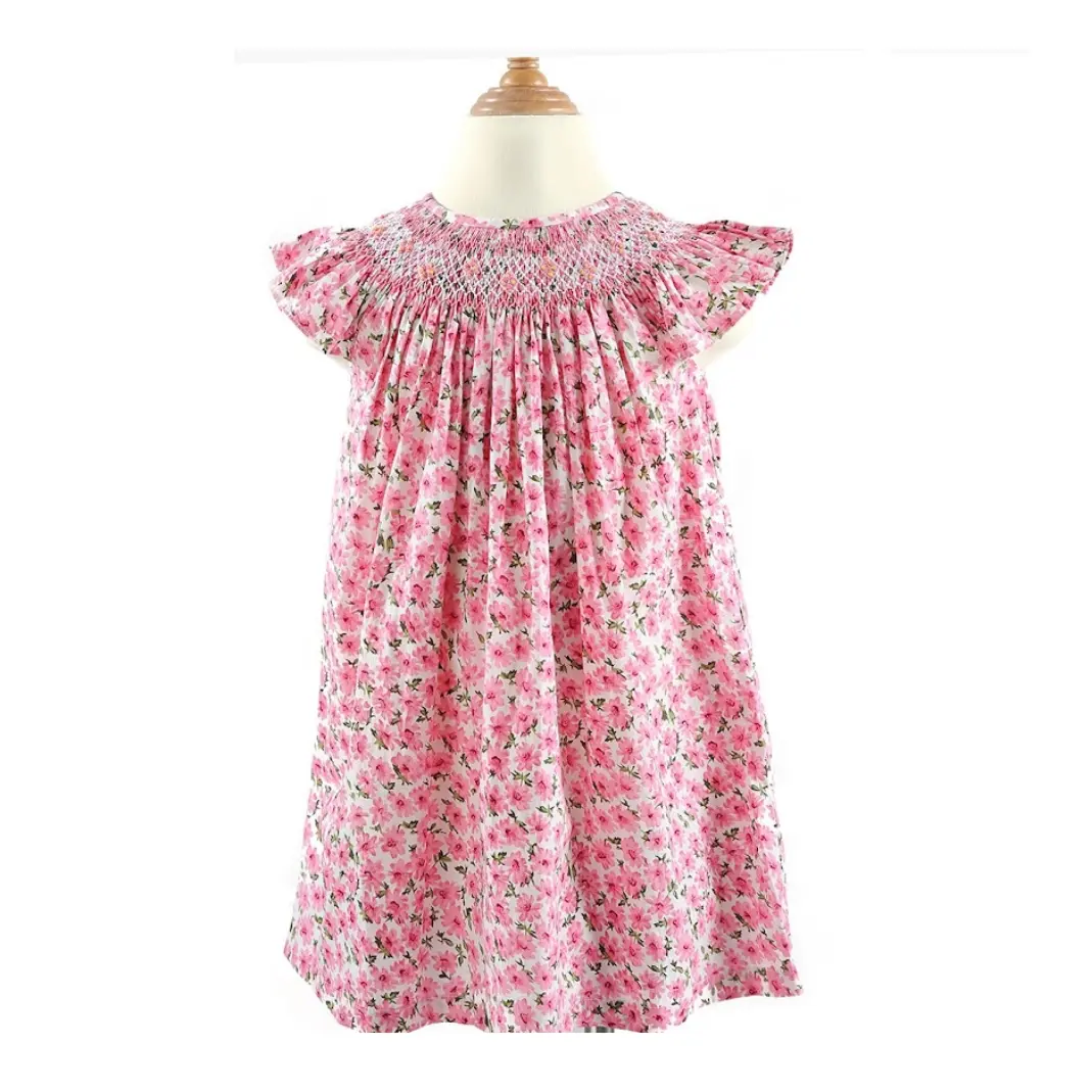 הסיטונאי שמלות תינוק בעבודת יד בגדי ילדים מרוחים עבור בנות sodm oem ל 8 מ 'עד 12 שנים