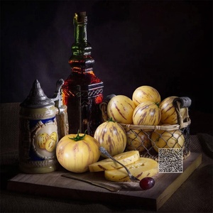 Fruta Artificial Realista de Ginseng, <span class=keywords><strong>Pepino</strong></span> y Melón, Decoración sin Daños, Símbolo de Larga Duración para Ofrendas de Templo, Decoración del Hogar y Centro de Mesa - Product Image 3