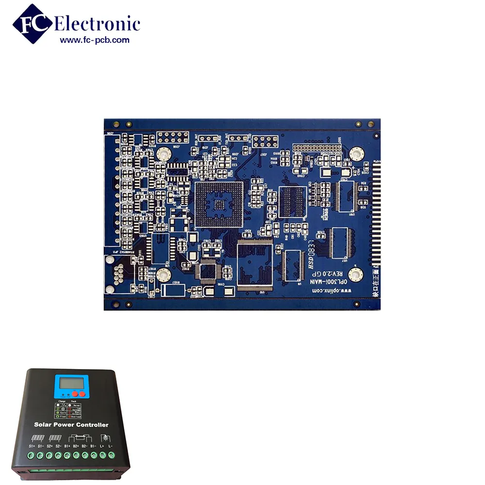 Carte de Circuit imprimé électronique Fc contrôleur de carte PCB personnalisé contrôleur de Charge solaire Pcba électron assemblé
