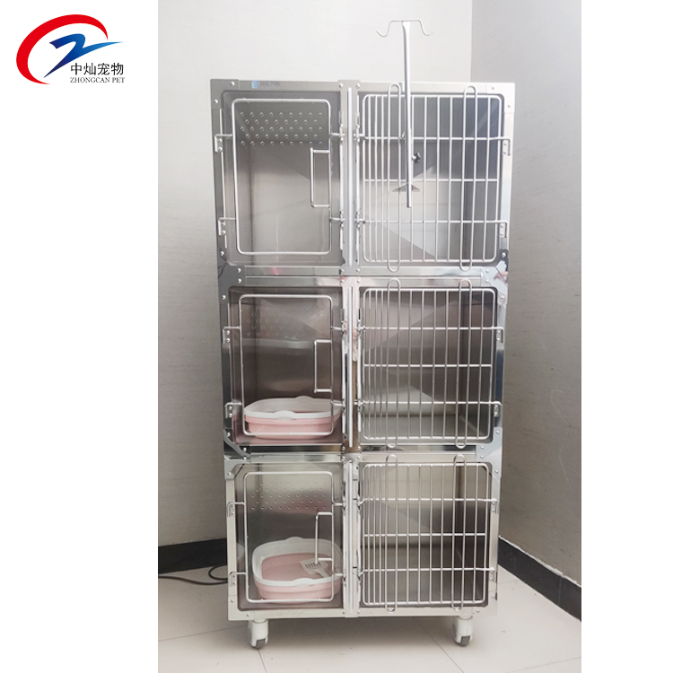 cages pets stainless steel