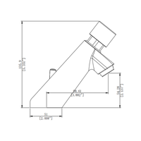Keran Wastafel dengan Tombol Penunda Waktu, Keran Otomatis Berbahan Kuningan Padat untuk Pemasangan di Dek, Grifo Temporizado Multi Finishes untuk Toilet Umum