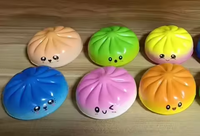 Jouet Squishy Chat en Mousse PU à Remontée Lente, Jouet à Presser Anti-Stress, Jouet Fidget Kawaii pour Enfants et Adultes, Anti-Stress