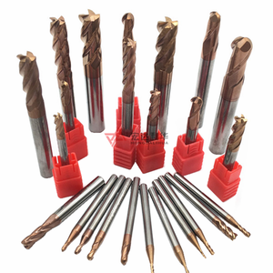 חם מכירות טונגסטן קרביד endmills, HRC55/65 TiSiAIN מצופה עץ גילוף כלים/מוצק קרביד Cutters - Product Image 2