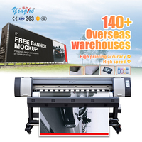 Impresora de Inyección de Tinta Eco Solvente Yinghe 1900I, Nueva, de Formato Ancho de 1.89M, Rollo a Rollo, Totalmente Automática, para Pancartas, Vinilo, Papel Fotográfico