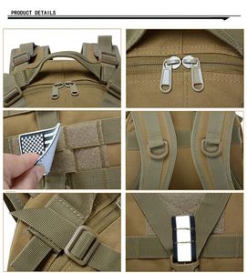 Sac à dos tactique imperméable pour homme, idéal pour les voyages en plein air, la chasse et le camping, avec poche - Product Image 5