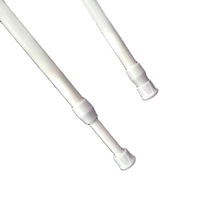 <span class=keywords><strong>Tringle</strong></span> <span class=keywords><strong>à</strong></span> <span class=keywords><strong>rideau</strong></span> <span class=keywords><strong>à</strong></span> Tension réglable blanche, petites tringles <span class=keywords><strong>à</strong></span> <span class=keywords><strong>rideau</strong></span> <span class=keywords><strong>à</strong></span> Tension courtes et extensibles <span class=keywords><strong>à</strong></span> <span class=keywords><strong>pression</strong></span> % - Product Image 3