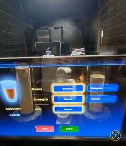 Machine à café et chocolat chaud en verre AI Retail avec service 24h/24 et 7j/7, garantie 1 an, 220-240V-EXPOCCINO - Product Image 5