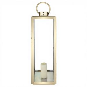 Juego de Portavelas Decorativos de Metal para el Hogar |   Añade un Toque Real al Interior, Uso Durante el Ramadán, Resistente al Agua y con Color Personalizable - Product Image 1