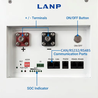 Sistema de Almacenamiento de Energía Doméstico de Pie con Batería LiFePO4 de Litio para Uso Solar, 8000 Ciclos, 51.2V, 280Ah, 314Ah, 14kWh, 16kWh