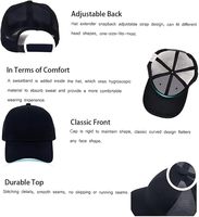 Gorra de camionero deportiva de espuma negra OEM sin estructura para hombre, con logo 3D impreso, ideal para regalo de boda, promocional, en blanco, para golf.