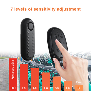 Customized Mold Anti-Theft Vibration Motorcycle Bicycle <b>Alarm</b> with ABS Material Water Resistant - Product Image 4