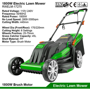 <span class=keywords><strong>Tagliaerba</strong></span> Elettrico 1800W, Attrezzo da Giardino per Taglio Erba, <span class=keywords><strong>Macchina</strong></span> Portatile a Spinta Manuale con Cavo - Product Image 3