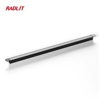 Bande LED encastrée à éclairage direct IP20 DC12V 7W/M 10*9mm Longueur personnalisable Sans éblouissement Durée de vie 50000H Éclairage d'entrepôt Installation facile