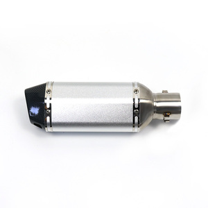 Escape Moto Exhaust Pipe <span class=keywords><strong>Racing</strong></span> Silencieux Pour yamaha dirt bike Silencieux d'échappement FZ6N FZ07 <span class=keywords><strong>FZ1</strong></span> FZ8 FZ09 YFZ450R - Product Image 3