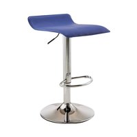 Meubles de dossier de bar de restaurant commercial simple, tabouret de bar pivotant à hauteur réglable en gros avec repose-pieds