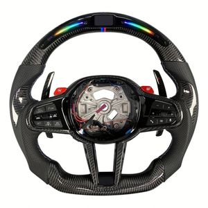 Volant en fibre de carbone pour BMW CS M1 M2 M3 M4 M5 M6 M340i CSL GTS F82 F80 F87 F90 G80 G82 Toyota A90 Gr Supra Mk4 Mk5 G80 - Product Image 5