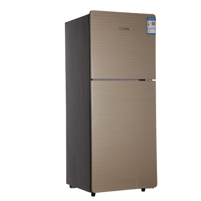 BCD-138 Small Refrigerator Fridges Double Doors Refrigerator Household Freezer Refrigerators for Homes