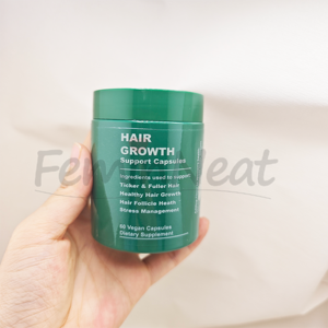 Suplemento de fórmula para el cabello-Apoya la biotina saludable para la piel del cabello, minerales traza y B12 para hombres y mujeres-60 cápsulas vegetales - Product Image 1