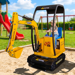 VEKAIN Coches y Excavadoras para Niños, Atracción Recreativa que Funciona con Monedas, Juego de Parque de Aventuras Interior/Exterior para Centros Comerciales Públicos - Product Image 1