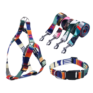 Nueva Tendencia: Arnés Sólido para Perro, Reflectante, de Nailon, con Correa para Pecho y Espalda, Asa de Espuma y Cinturón de Tracción para Mascotas - Product Image 1