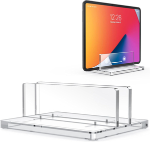 Support vertical réglable pour ordinateur portable et tablette avec refroidissement intégré, optimiseur de station de travail pour MacBook Pro Air - Product Image 1
