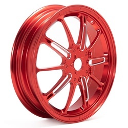 Suitable for VESPA <b>Scooter</b> Modification <b>Wheels</b> - CNC Cast Aluminum Rims 12*3.0J Corrosion-Resistant Budget-Friendly - Product Image 2