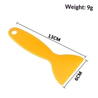 Couteau-racloir en plastique spécial loterie avec manche de 130 mm pour le nettoyage DIY des films, du verre et le décapage des débris