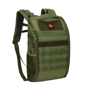 J.SH Chất lượng cao chiến thuật Ba lô dây kéo không thấm nước đôi vai thiết kế túi bên cho thể thao ngoài trời Sử dụng biểu tượng tùy chỉnh - Product Image 1