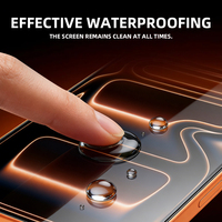Protection d'écran anti-espionnage HD, confidentialité, qualité supérieure AAA, ultra-fine, imperméable, pour tous les téléphones mobiles
