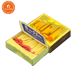 Logo Customize Accepted Safety Long Plain Match Box Match Stick Box