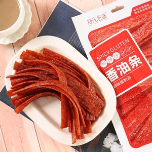 Collations épicées végétariennes chinoises célèbres, Latio Spicy Strip, vente en gros de collations chinoises, saveur sucrée et épicée, sachet de 109 g, collations asiatiques, HACCP - Product Image 6