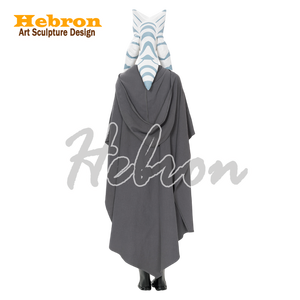 Disfraces <span class=keywords><strong>de</strong></span> cosplay personalizados <span class=keywords><strong>de</strong></span> Ahsoka <span class=keywords><strong>de</strong></span> Star Wars: The Clone Wars para adultos, para Halloween, películas, televisión y eventos. - Product Image 3