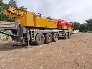 Grue sur chenilles d'occasion SANY de 200 tonnes, modèle SAC200C8-8, commande PLC, moteur, flèche principale de 90 m, flèche fixe de 22 m, contrepoids de 61 tonnes, fabrication - Product Image 4