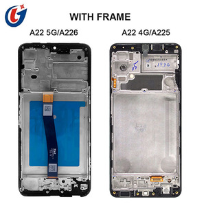 จอแอลซีดี AMOLED สำหรับ Samsung <span class=keywords><strong>A22</strong></span> 4G จอแสดงผลต้นฉบับพร้อมกรอบ A24 A32 A33 A54 A53 - Product Image 5