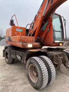 Excavatrice multifonctionnelle sur chenilles originale de la Corée DOOSAN WA150-7 Hyundai à haut rendement en bon état d'occasion en vente - Product Image 4