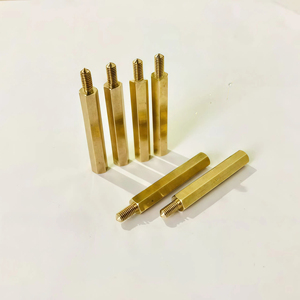 Tùy chỉnh CNC gia công phần máy tiện với đai ốc đồng và đồng thau có khía chèn dây thép không gỉ EDM khoan và chuốt loại - Product Image 3