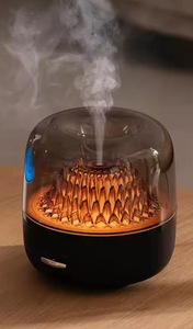 200ML Desktop Mist Type Home Bedroom <b>Remote</b> <b>Control</b> Essential Oil Aromatherapy Machine Portable Colorful Light Lamp Purify Air - Product Image 6