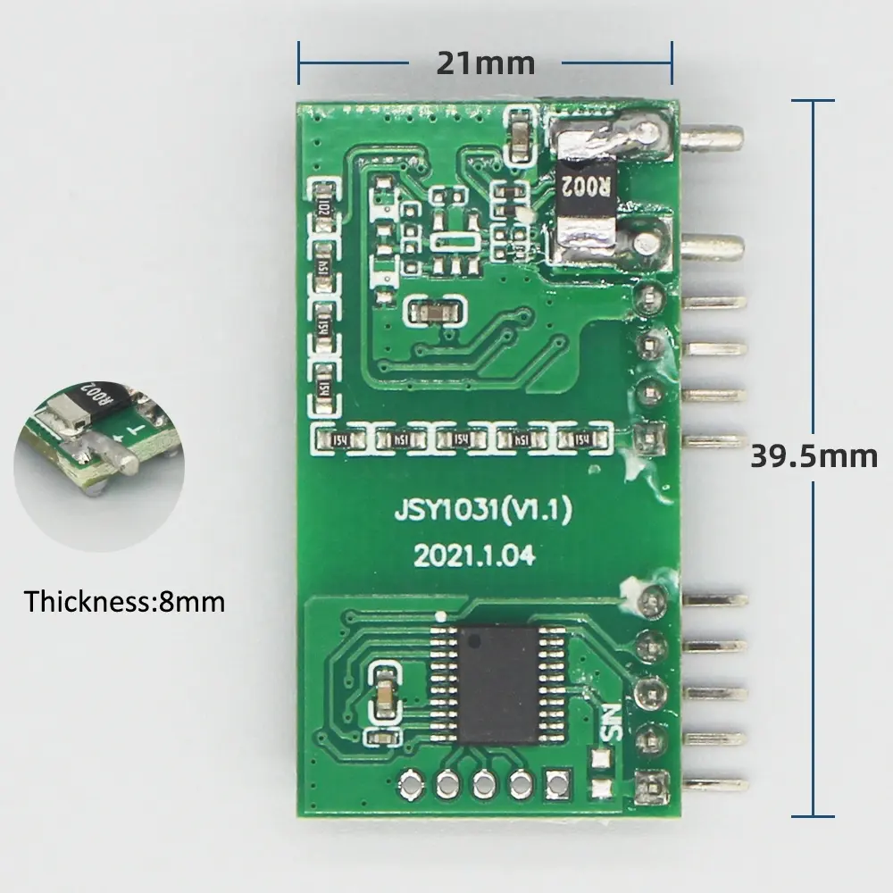 Modul fase tunggal AC DC modul pengukur daya adaptif otomatis modul TTL Output Modbus RTU voltameter Amp pengukur energi pintar